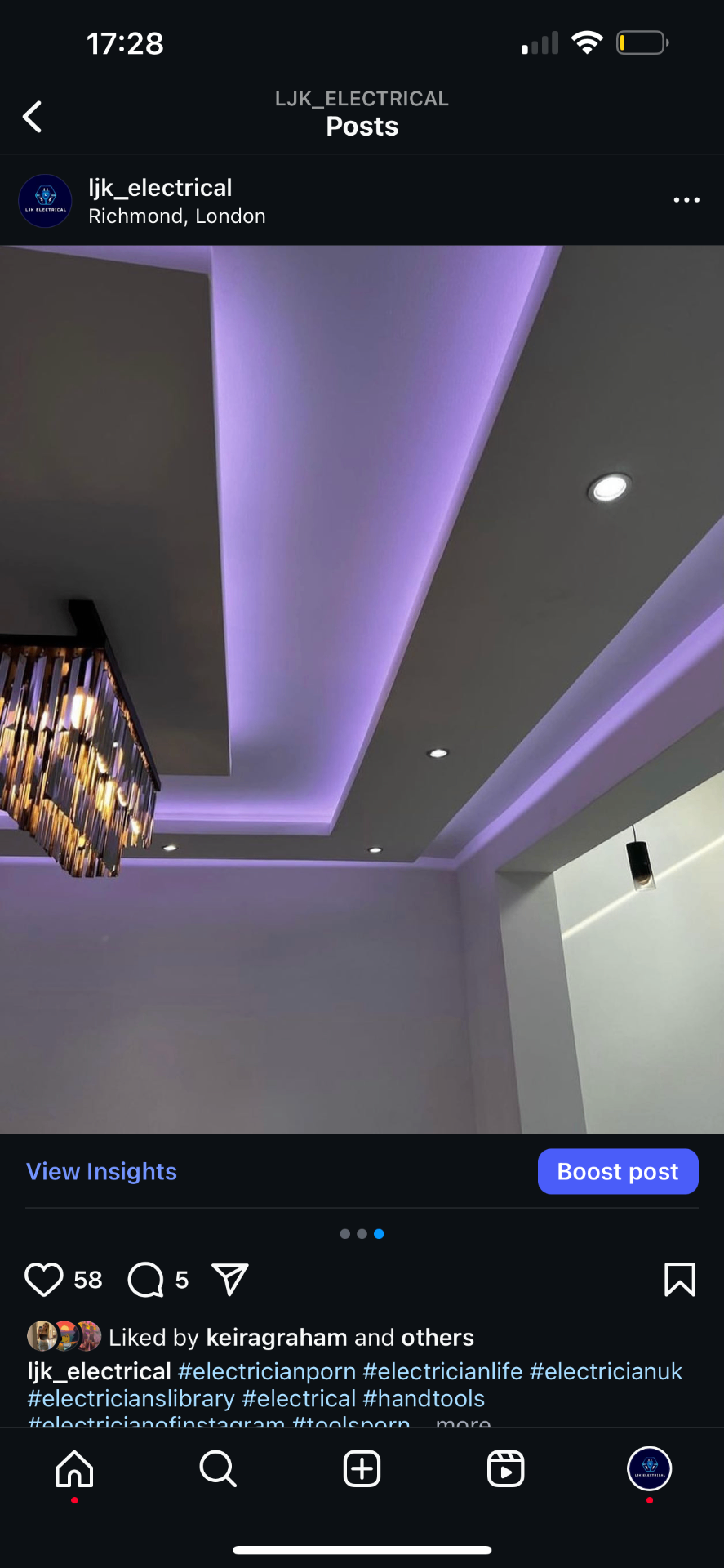 LED Lighting in Surrey by LJK Electrical