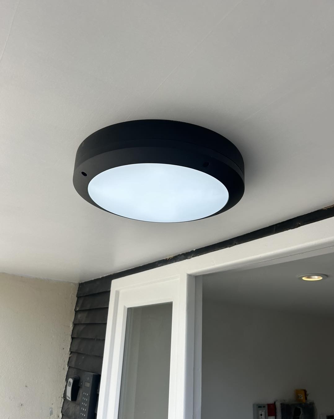 LJK Electrical engineer working on a domestic installation in Surrey